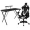 Flash Furniture Black Gaming Desk and Chair Set BLN-X20RSG1031-BK-GG - alternate 4